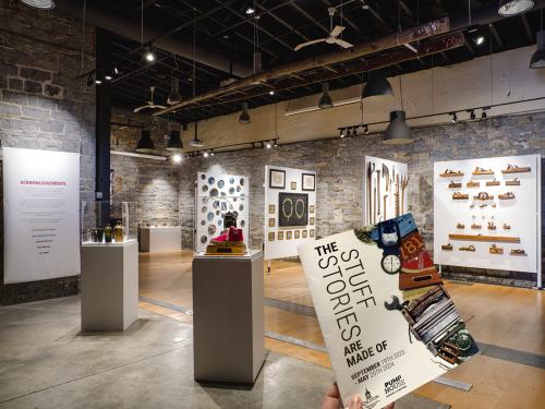 Exhibition Layout with Guidebook